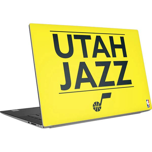NBA Utah Jazz Standard - Yellow Dell XPS Skin